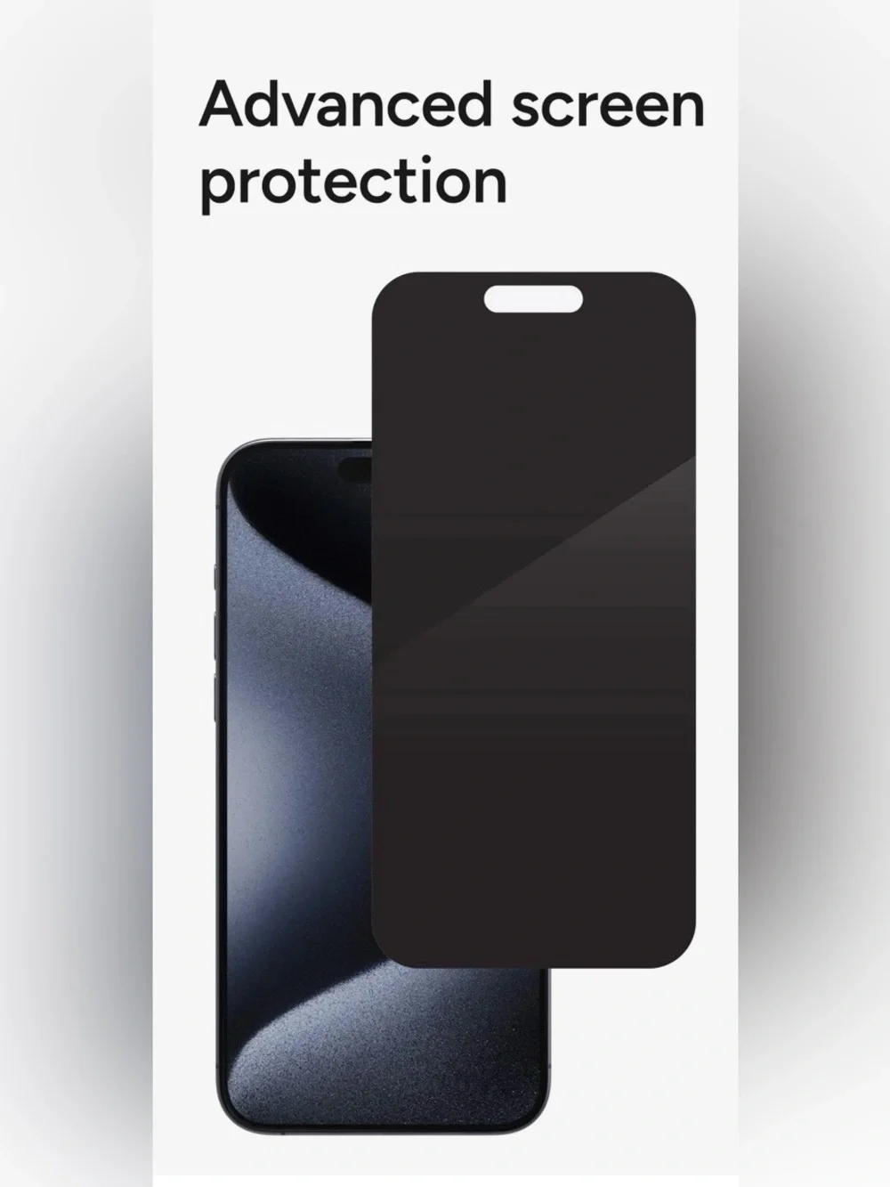 ZAGG Glass Elite 4-Way Privacy Screen Protector iPhone 15 Pro Max MSRP $60 NIB